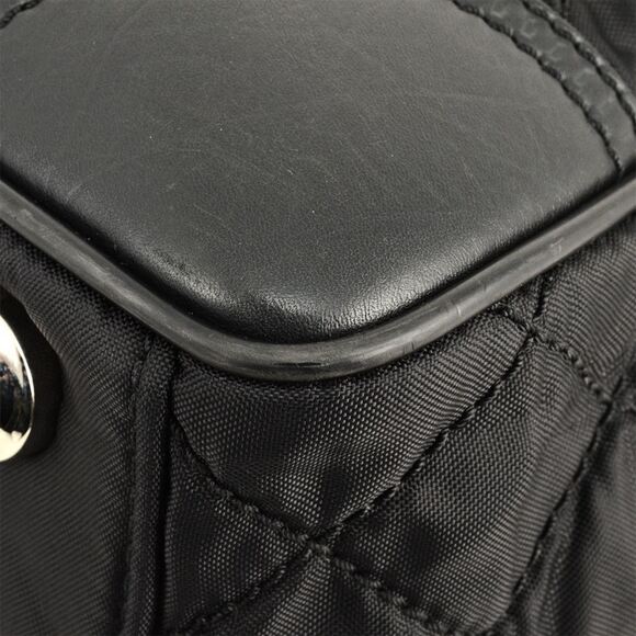 CHANEL Black Leather Logo Tote Bag - Picture 6 of 9